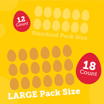 Eggland's Best Organic Eggs, Large, 18 count - Fairway