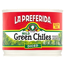 La Preferida Diced Mild Green Chiles, 4 oz