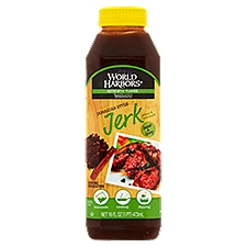 World Harbors Jamaican Style Jerk Sauce & Marinade, 16 fl oz