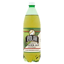 Polar Premium, Ginger Ale, 33.8 Fluid ounce