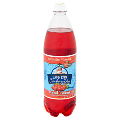 Cape Cod Cranberry Dry Original Cranberry Soda, 1 liter