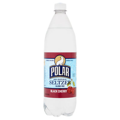 Polar 100% Natural Black Cherry Seltzer, 33.8 fl oz