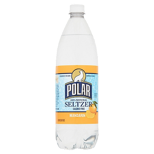 Polar 100% Natural Mandarin Seltzer, 33.8 fl oz