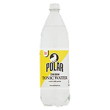 Polar Traditional Zero-Sugar Diet Tonic, Water, 33.8 Fluid ounce