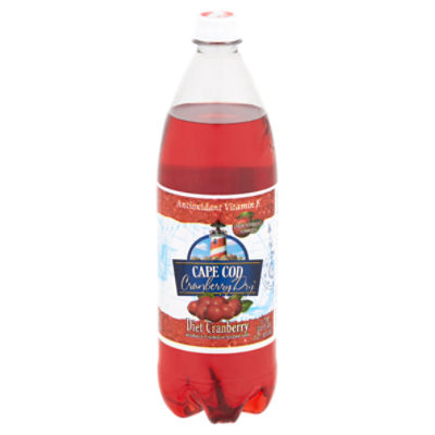 Cape Cod Cranberry Dry Diet Cranberry Soda, 1 liter