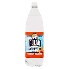 Polar 100% Natural Cranberry Clementine Seltzer, 1 Liter