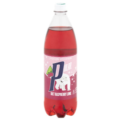 Polar Diet Raspberry Lime Soda, 1 Liter