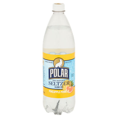 Polar 100% Natural Pineapple Pomelo Seltzer, 33.8 fl oz