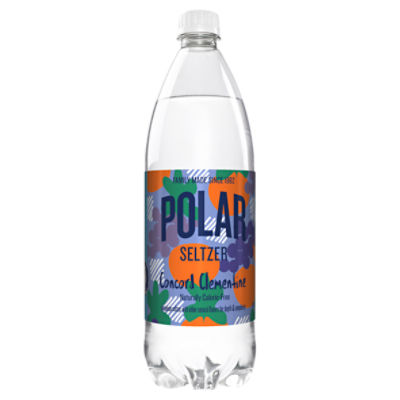 Polar Seltzer - 1L - Concord Clementine