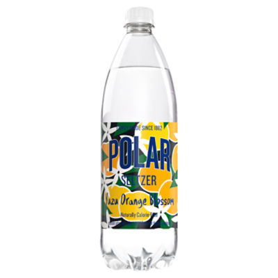 Polar Yuzu Orange Blossom Seltzer Winter Limited Edition, 33.8 fl oz