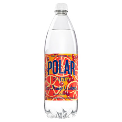 Polar Blood Orange Cranberry Seltzer Winter Limited Edition, 33.8 fl oz