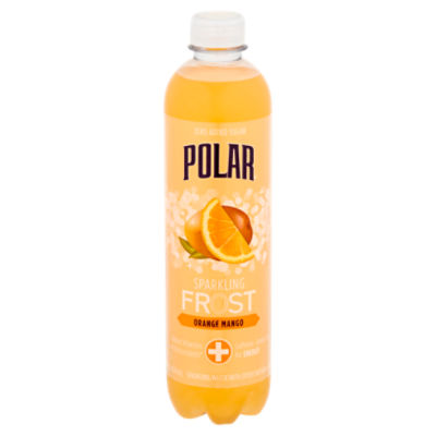 Polar Frost Orange Mango Sparkling Water, 17 fl oz