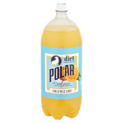 Polar Orange Dry Diet Sparkling Beverage, 67.6 fl oz