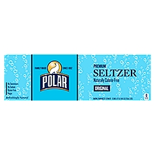 Polar Original, Seltzer Water, 144 Fluid ounce