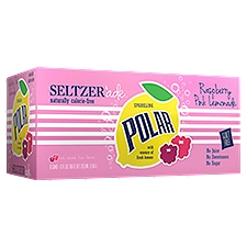 Polar Sparkling Raspberry Pink Lemonade, Seltzer'ade, 96 Fluid ounce