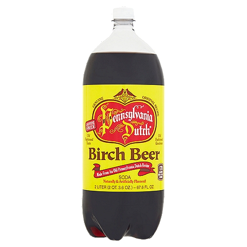 Pennsylvania Dutch Birch Beer Soda, 2 liter