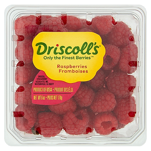 Driscoll's Raspberries, 6 oz