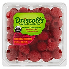 Driscoll's Organic, Raspberries, 6 Ounce