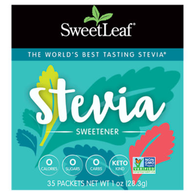 SweetLeaf Stevia Sweetener, 35 count, 1.25 oz