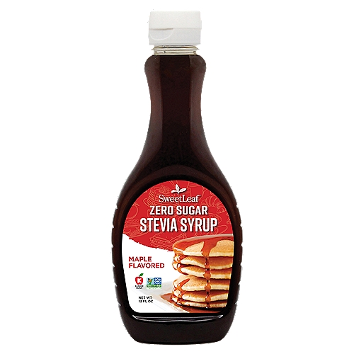 SweetLeaf Sugar Free Maple Flavored Stevia Syrup, 12 fl oz