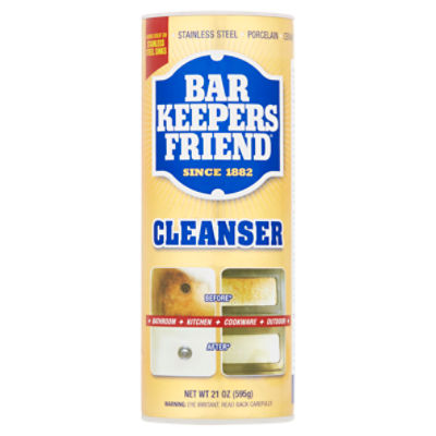 Bar Keepers Friend Cleanser Powder, 21 Ounce Macao