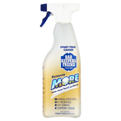 Bar Keepers Friend Spray + Foam Cleaner, 25.4 fl oz
