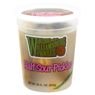 Williamsburg Pickles Half Sour Pickles, 30 fl oz