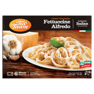 Tuv Taam Classic Homestyle Fettuccine Alfredo, 12 oz