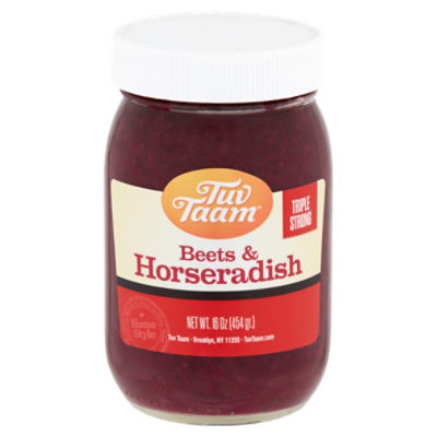 Tuv Taam Triple Strong Beets & Horseradish, 16 oz