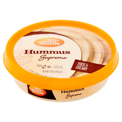 Tuv Taam Thick & Creamy Supreme Hummus, 10 oz