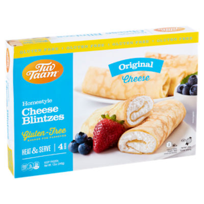 Tuv Taam Homestyle Original Cheese Blintzes, 4 count, 12 oz