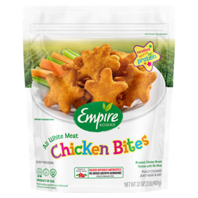 Empire Kosher All White Meat Chicken Bites, 32 oz, 32 Ounce