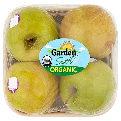 Garden Sweet Organic Granny Smith Apple, 4 count, 20 oz