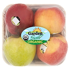 Garden Sweet Organic Variety Apple, 4 count, 20 oz