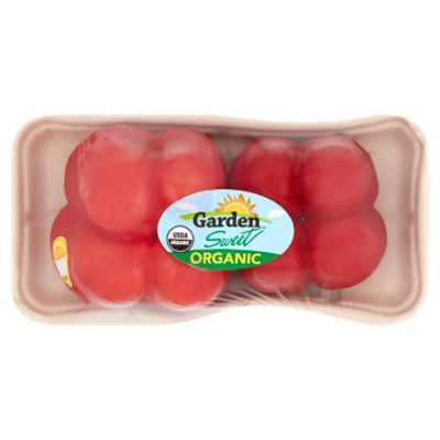 Garden Organic Sweet Red Bell Peppers, 2 ct