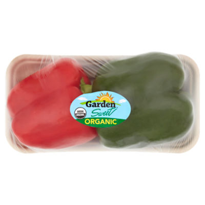 Garden Sweet Organic Mix Bell Peppers, 2 count, 8 oz