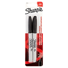 Sharpie The Original Black Fine, Permanent Marker, 2 Each