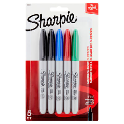 Sharpie Metallic Colors Fine Permanent Marker, 2 count