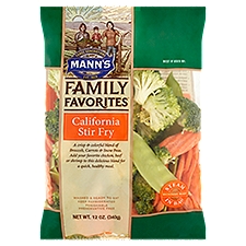 Mann's Family Favorites California Stir Fry, 12 oz, 12 Ounce