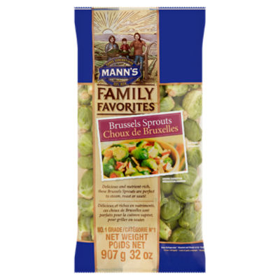 Mann's Family Favorites Brussels Sprouts, 32 oz