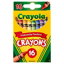 Crayola Nontoxic, Crayons, 16 Each
