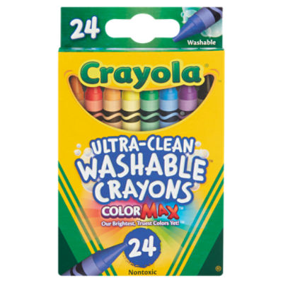 Crayola - Colored Gel Pens Washable 24 Count - Multi