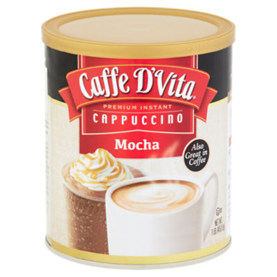 Caffe D\'Vita Mocha Premium Instant Cappuccino, 1 lb