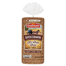 Stroehmann Dutch Country 100% Whole Wheat Bread, 24 oz, 24 Ounce