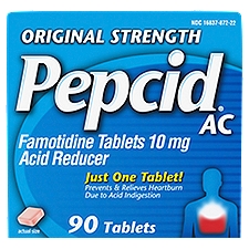 Pepcid AC Original Strength Tablets, 90 count