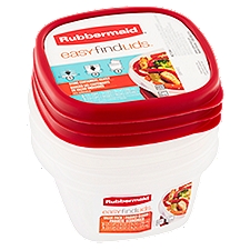Rubbermaid Easy Find Lids Containers & Lids Value Pack, 3 count
