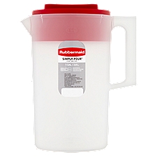 Rubbermaid Simply Pour 1 Gal, Pitcher, 1 Each