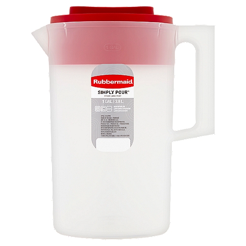Rubbermaid Simply Pour 1 Gal Pitcher