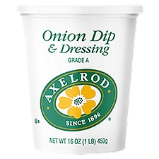 Axelrod Dip & Dressing - Onion, 16 Ounce