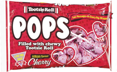 Tootsie Roll Pops - Cherry, 9.6 oz